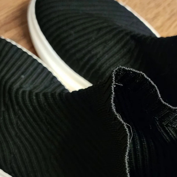 Asos Black  Pull-On Sock Sneakers  Women's Size 7 - Picture 10 of 16